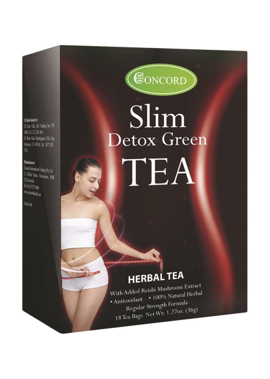 Concord Slim Detox Green Tea X 18 Tea Bags
