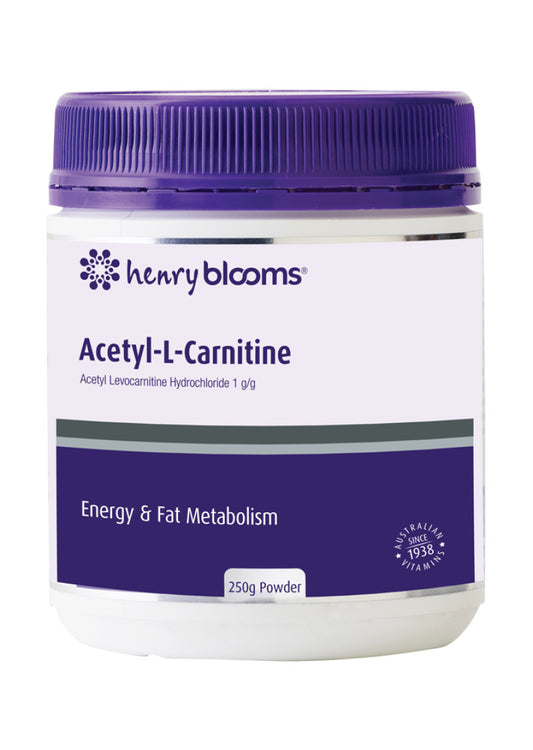 H.blooms Acetyl L Carnitine Powder 250g