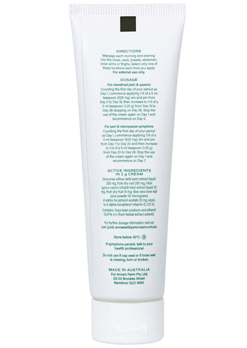 Anna's Wild Yam Cream | The Original from Australia